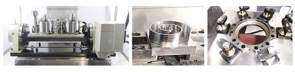 加工中心典型工裝和工件